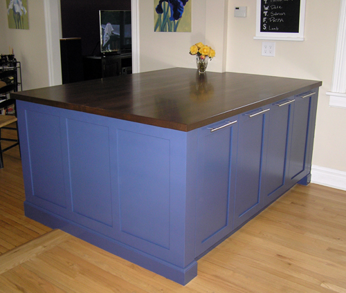 kitchen island doors